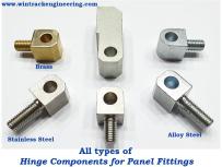Hinge Components for Panel Fittings